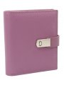 39001-2605 Plum Кошелёк Маленький Malgrado (фиолетовый/11*12*3/натуральная кожа/Malgrado)