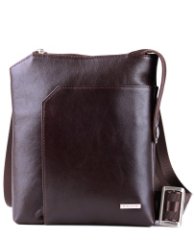 55547 Сумка MATTEO TORONTO кожа шоколад (Коричневый/20*23*3,5/натуральная кожа/R.Blake)