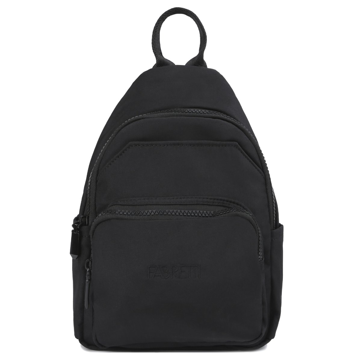 Y66302-2 FABRETTI Рюкзак 100% полиэстер (черный/18*20*9/полиэстер/FABRETTI)