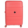 EN9520-28-44 Чемодан 4-х колесный 100% полипропилен FABRETTI  (Коралловый/51*77*31/полипропилен/L/FABRETTI)