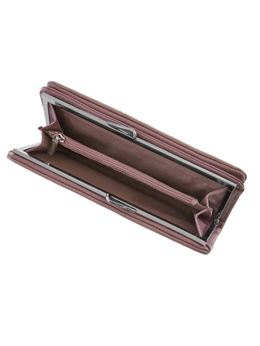 51-373-19-2 Кошелек женский (бежевый) (Бежевый/21*10*2/натуральная кожа)