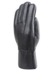 L14 black перчатки Malgrado (9,5) (Черный/9,5/натуральная кожа/Malgrado)