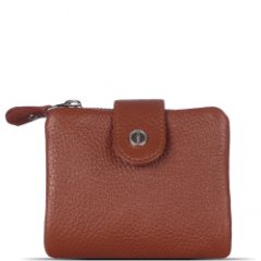 Ri-065P Портмоне женское Рыжий (Рыжий/11,5*9*2,5/натуральная кожа/Richet)