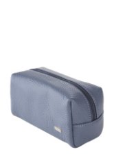 78156 Косметичка МИННА ТУМАН кожа флотер серо-голубой (серо/голубой/натуральная кожа/Esse)