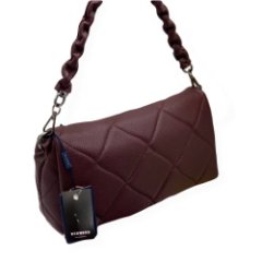 8061К Сумка женская натуральная кожа (бордовый) (Бордовый/30*18*10/натуральная кожа/Redmond)