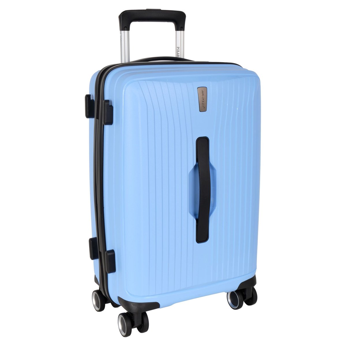 РР829 (3-ой) Blue (20) пластик PP (полипропилен)  чемодан малый (голубой/33*55*23/полипропилен/S/3,0 кг/36 литров/Polar)