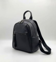 4135К Рюкзак женский натуральная кожа (black) (Черный/21*25*10/натуральная кожа/Redmond)
