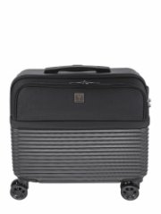 14191_17/черный Кейс-Пилот 4кол.ткань+пластик,17VIP COLLECTION (черный/44*45*23/полипропилен/S/2,7 кг/45 литров/VIP COLLECTION)