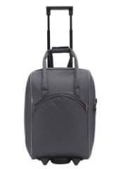 М-7318 Сумка на колесах дюспа серый (Серый/47*29*22/полиэстер)