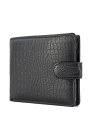 102T-301-1 Портмоне (Пеллекон) (черный/11,5*10*1,5/натуральная кожа/PELLECON)