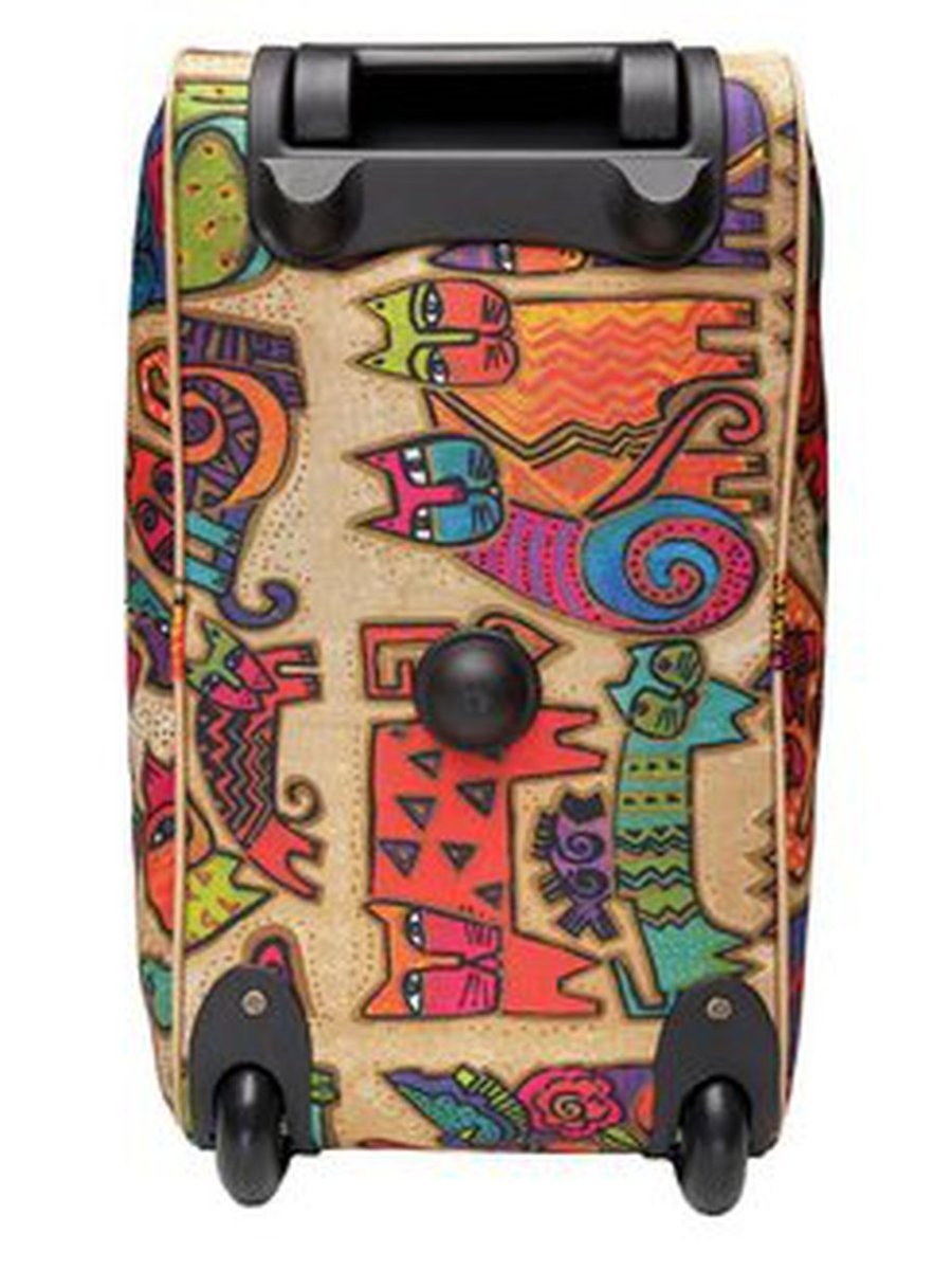 М-607 Сумка на колесах кошки бежевый (бежевый/46*30*25/полиэстер/NTL Continent)