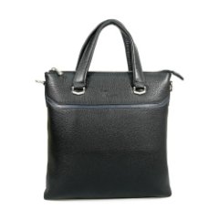 102-21426-1 Портфель мужской кожа (Пеллекон) (черный/30*31*6/натуральная кожа/PELLECON)