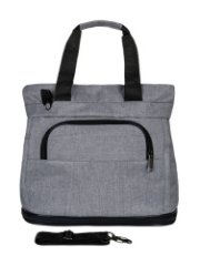 М-090 Сумка хозяйственная катионик серый (Серый/36*34*16/полиэстер)