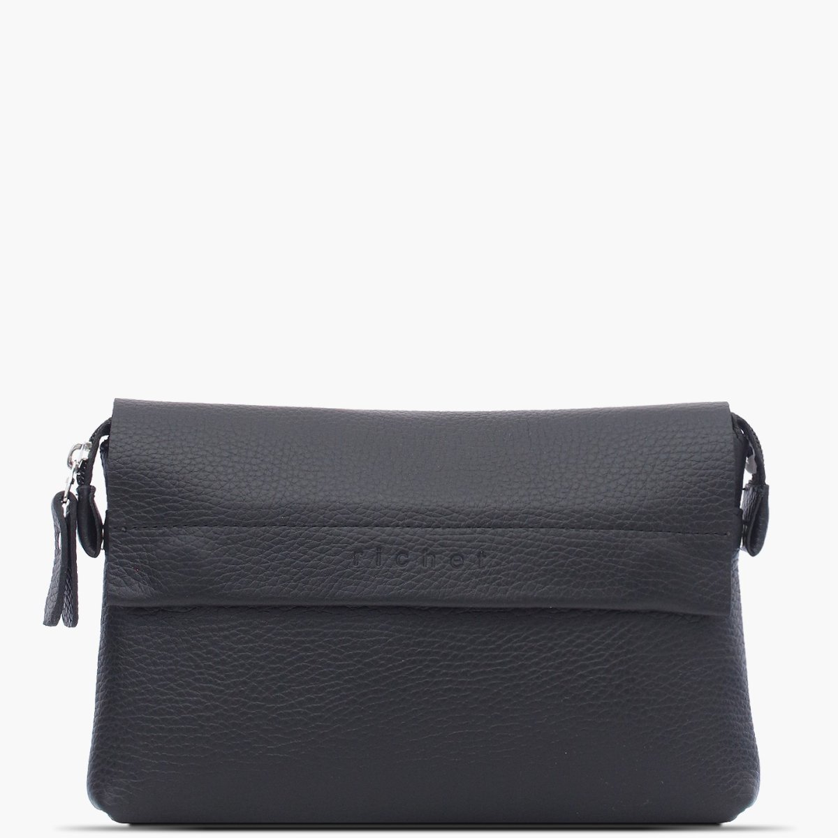 2073LN Сумка-клатч мужская Черный (черный/23*14,5*3,5/натуральная кожа/Richet)