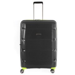 EN6520-28-31 FABRETTI Чемодан 4-х колесный 100% полипропилен (Серый/52*76*30/полипропилен/L/FABRETTI)