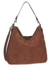 HL 13-307113 Сумка женская замша/экокожа (терракотовый) (Терракотовый/35*31*10/натуральная замша/экокожа/Hogerland)