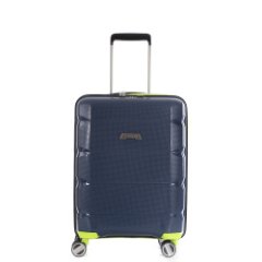 EN6520-20-81 FABRETTI Чемодан 4-х колесный 100% полипропилен (синий/39*56*20/полипропилен/S/FABRETTI)