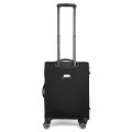 TRM2320-20-2 FABRETTI Чемодан 4-х колесный 100% полиэстер (черный/37*55*20/полиэстер/S/FABRETTI)