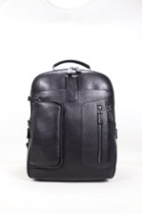 0259-45 Рюкзак мужской натуральная кожа. KARYA (Черный/30*38*15/натуральная кожа/KARYA)