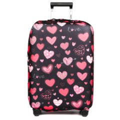 W1059-S FABRETTI Чехол для чемодана 92%п/э 8%спандекс (черный/S/полиэстер/спандекс/FABRETTI)