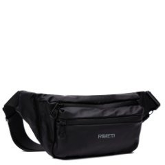 1021-2 Сумка поясная 100% нейлон  FABRETTI (черный/26*13*5/нейлон/FABRETTI)