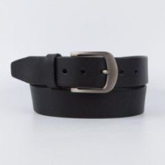 BUDAPEST06-J-01 Ремень мужской Jonas Hanway (черный) (Черный/3,8*110-130/натуральная кожа/Jonas Hanway)