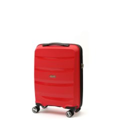 EN7520-20-4 (FABRETTI) Чемодан 4-х колесный 100% полипропилен (красный/39*55*20/полипропилен/S/FABRETTI)