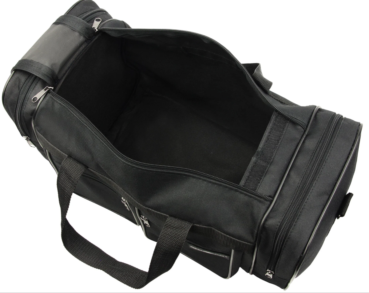 М-011 Сумка спортивная 600 черный (Черный/42*24*20/полиэстер)