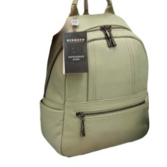 1021К Рюкзак женский натуральная кожа (olive) (олива/25*30*10/натуральная кожа/Redmond)