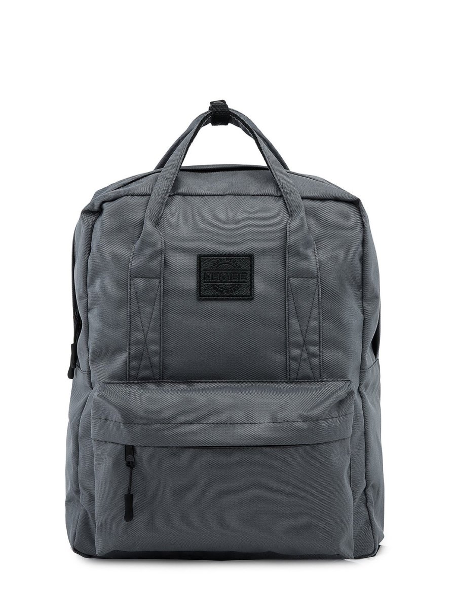 V01M-02 001 05 Рюкзак (серый) (Серый/26*34*13/текстиль/NaVibe)