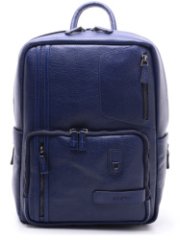 6014-44 Рюкзак натуральная кожа (KARYA) (Синий/29*38*14/натуральная кожа/KARYA)
