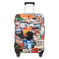 9218 (L))) Защитный чехол для чемодана (мультиколор/L/полиэстер/Verage)