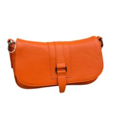 1003К Сумка женская натуральная кожа (orange) (оранжевый/27*16*7/натуральная кожа/Redmond)
