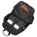 Г-599 (черный) Рюкзак для ноутбука текстиль (Черный/28*46*12/полиэстер/0,8 кг/16 литров/Polar)