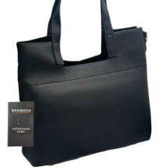 8826К Сумка женская натуральная кожа (black) (черный/31*22*11/натуральная кожа/Redmond)