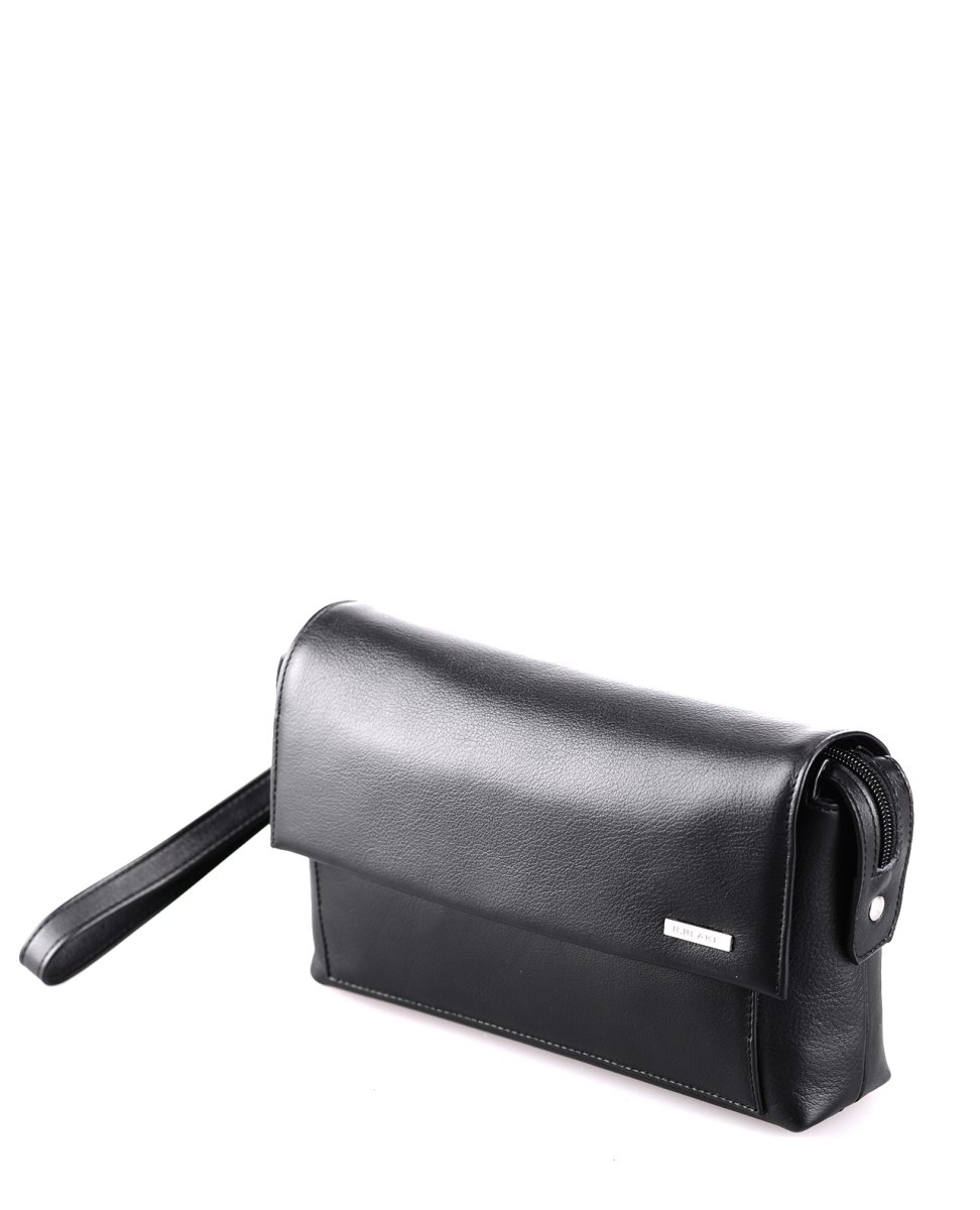 53127 Сумка-клатч LEWIS BLACK кожа черный (Черный/22*13*5/натуральная кожа/R.Blake)