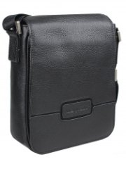 LA03-2444A2669 Black Сумка мужская Malgrado (черный/19*23*8/натуральная кожа/Malgrado)