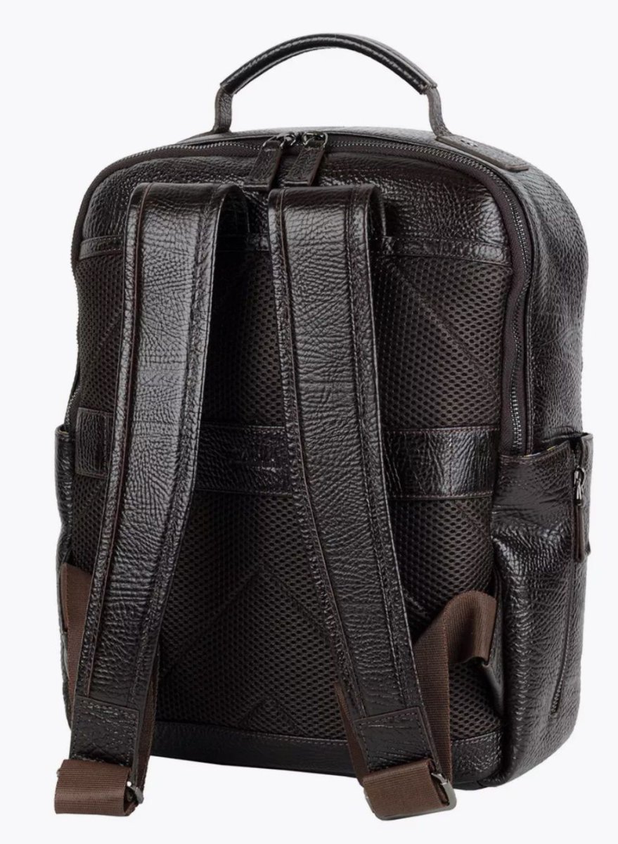 0259-04 Рюкзак мужской натуральная кожа. KARYA (Коричневый/30*38*15/натуральная кожа/KARYA)