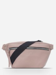2476LN Сумка женская поясная Пудра (розовый/натуральная кожа/Richet)