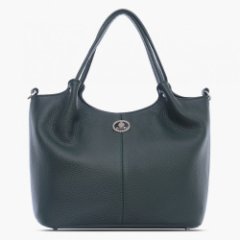 2421LN Сумка женская Зеленый (Зелёный/30*20*12/натуральная кожа/Richet)