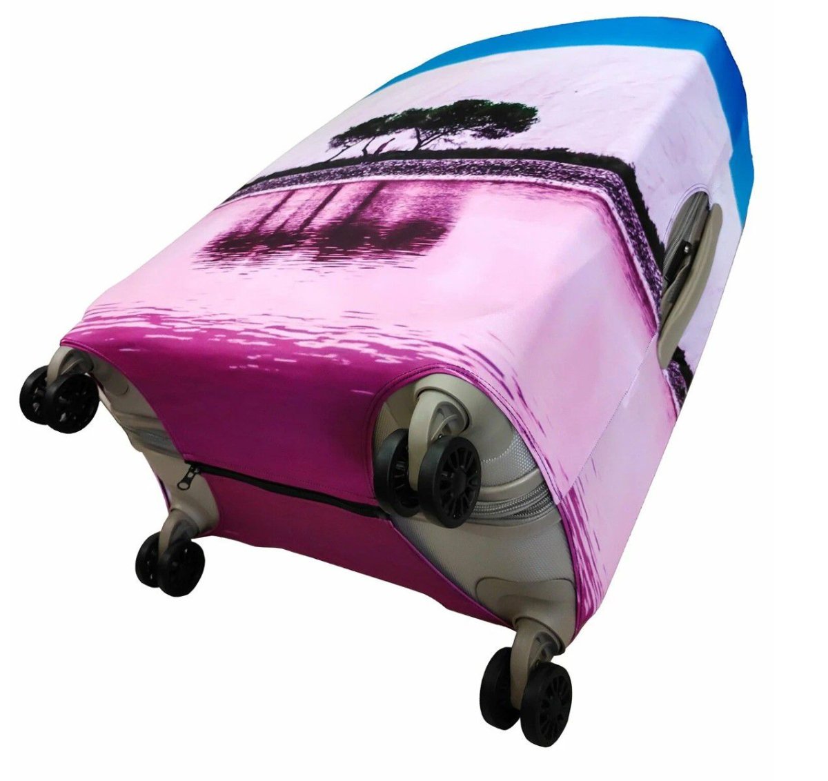 2343 Чехол для чемодана (L) (L/бифлекс/VIP COLLECTION)