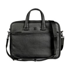 010-2814 (denim black) Бизнес-сумка Sergio Belotti (черный/37*28*6/натуральная кожа/Sergio Belotti)