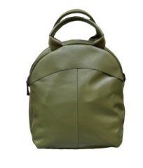 847К Сумка-рюкзак женская натуральная кожа (L green) (Зелёный/28*31*15/натуральная кожа/Redmond)