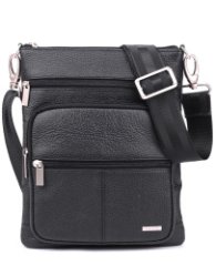 52138 Сумка PATRICK DEERSKIN кожа черный (Черный/натуральная кожа/R.Blake)