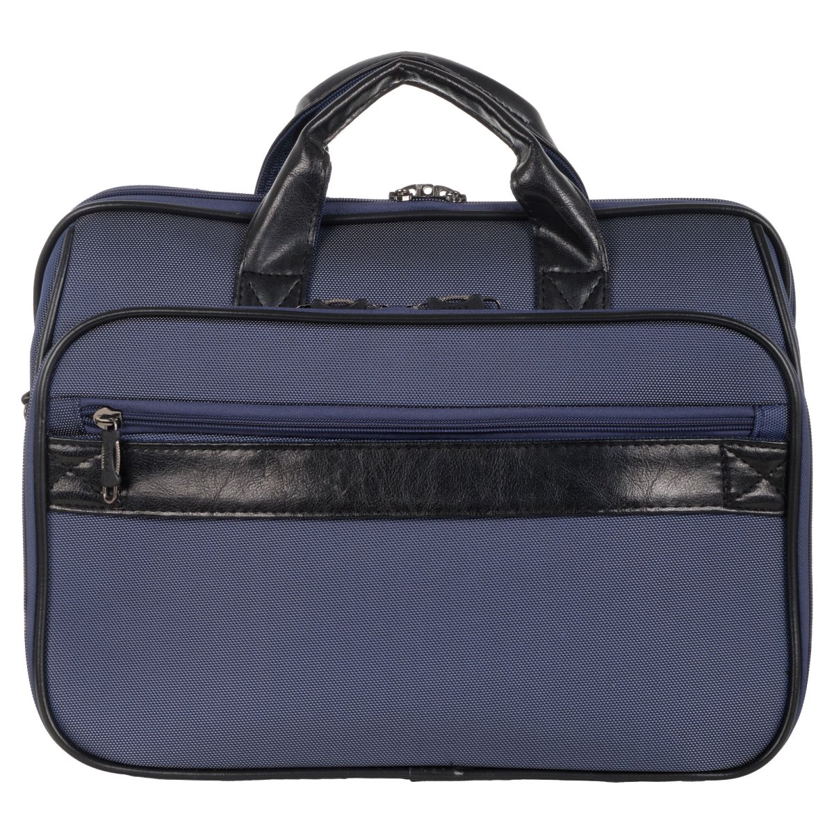 7047 (синий) малый портфель текстиль (Синий/40*28*13/полиэстер/1,05 кг/15 литров/Polar)