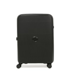 EN1040-24-2 FABRETTI Чемодан 4-х колесный 100% полипропилен (черный)