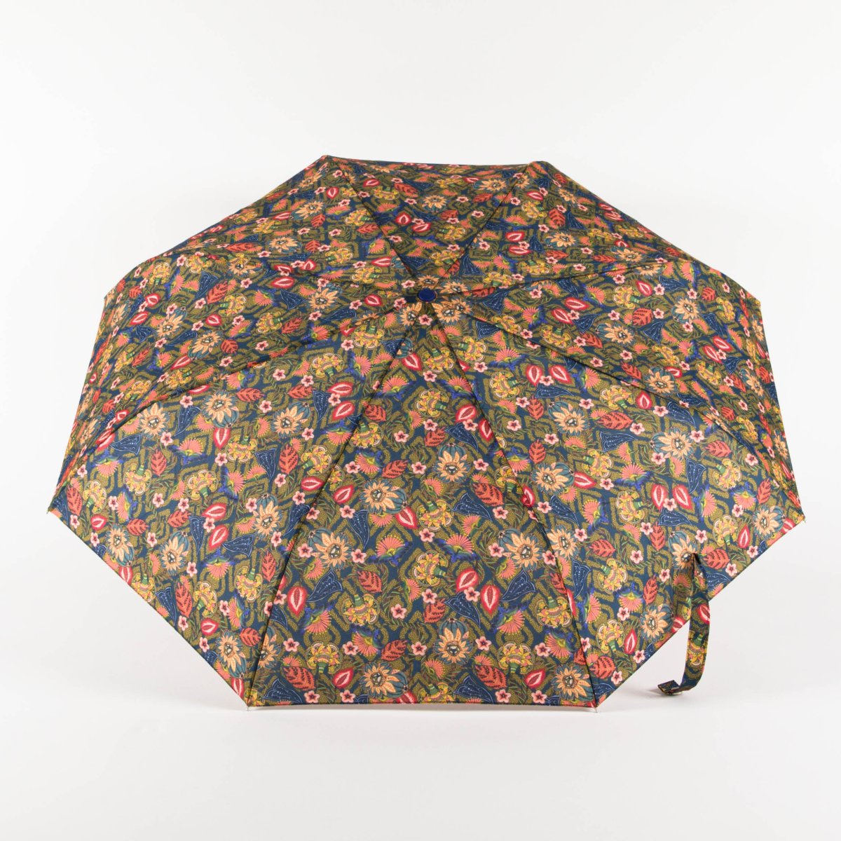 637295-S Зонт женский 3 сл.,полный автомат,облег.пласт. прямая (полиэстер/Goroshek)