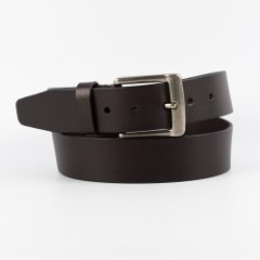 SHADRINSK03-J-02 Ремень мужской (коричневый) (Коричневый/110-130 см/натуральная кожа/Jonas Hanway)