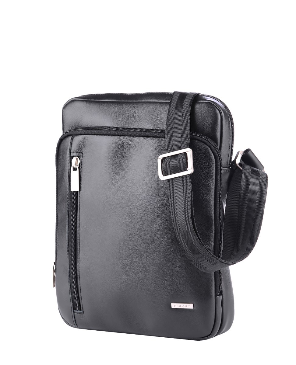 51756 Сумка SAM BLACK кожа черный (Черный/19*26*4/натуральная кожа/R.Blake)