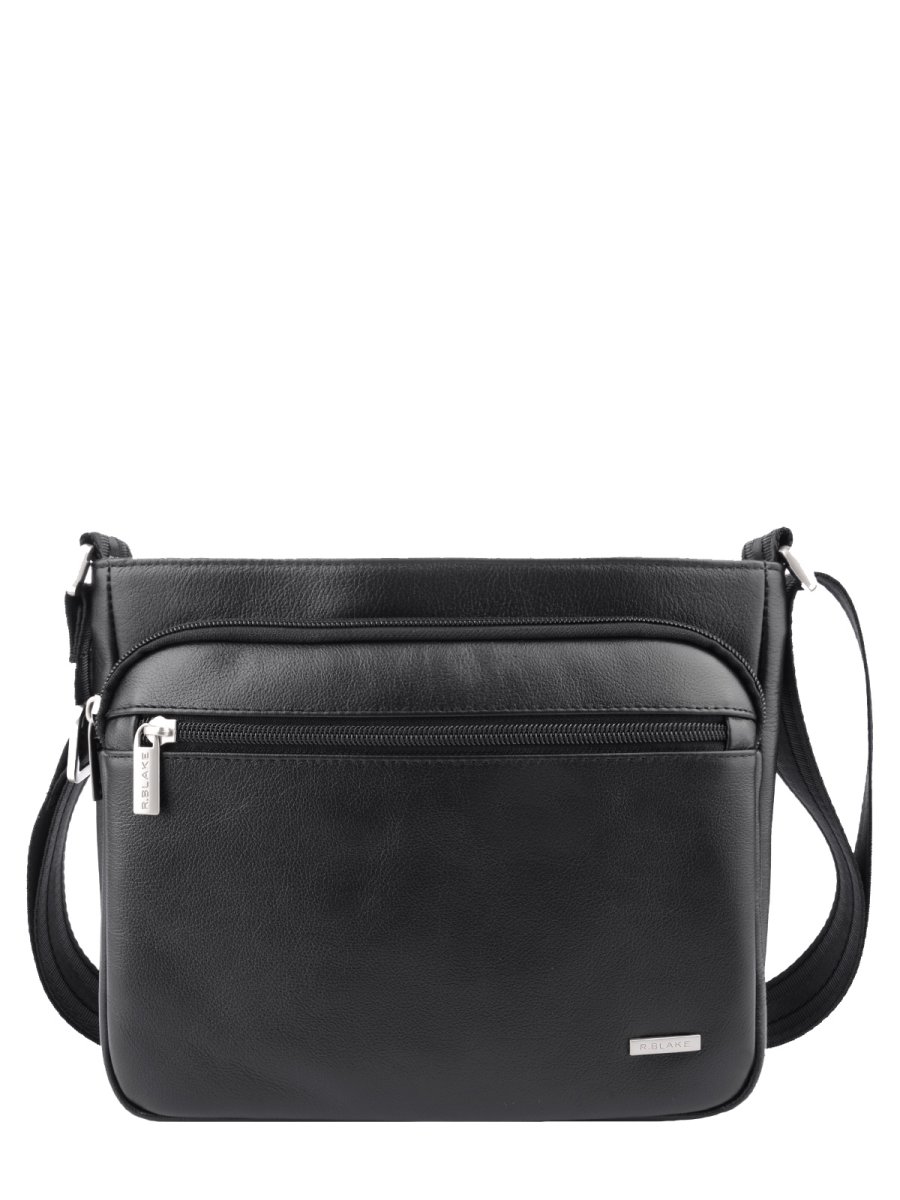 73789 Сумка РОБЕРТ BLACK кожа черный (Черный/натуральная кожа/R.Blake)
